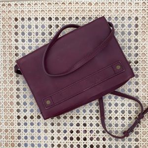 Madewell Burgundy Morgan Crossbody Bag
